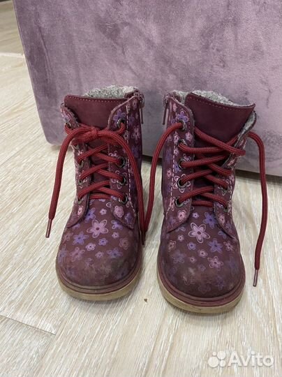 Ботинки зимние для девочки