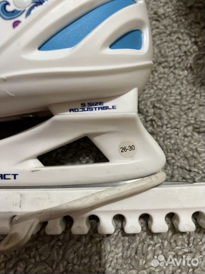 Коньки детские раздвижные nordway 26-30