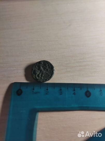 Античная монета Денарий Ининфимей