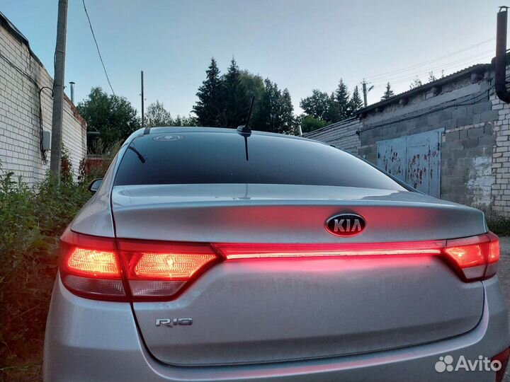 Подсветка KIA Rio 4 зимние колёса