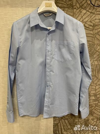 Рубашка школьная 164 170 для мальчика