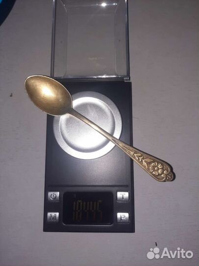 Ложка серебро 875 проба