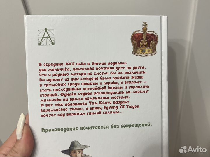 Книга принц и нищий