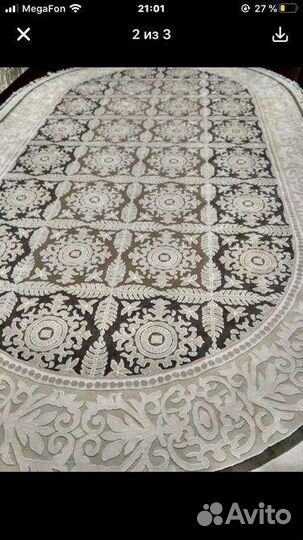 Ковер шерстяной новый, Турецкий