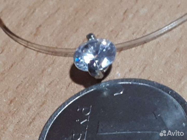 Бриллиант с серебром s925