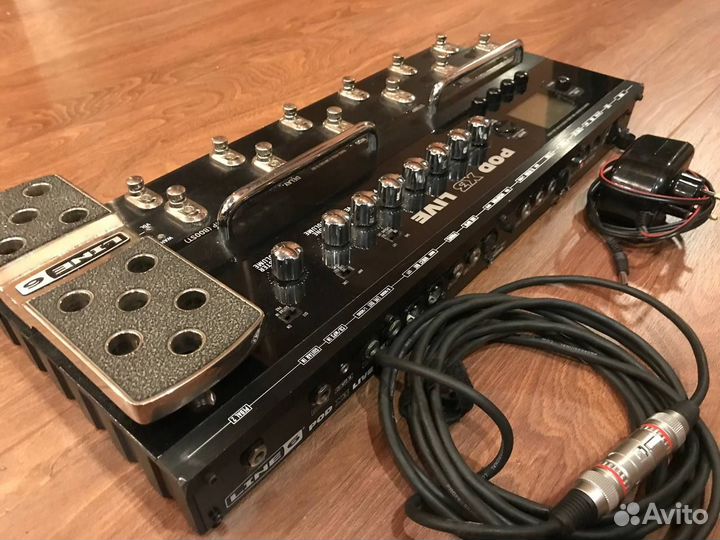 Гитарный процессор line 6 pod x3 live