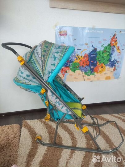 Санки коляска ника