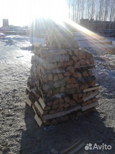Дрова колотые