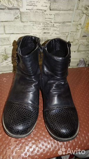 Ботинки осенние для девочки