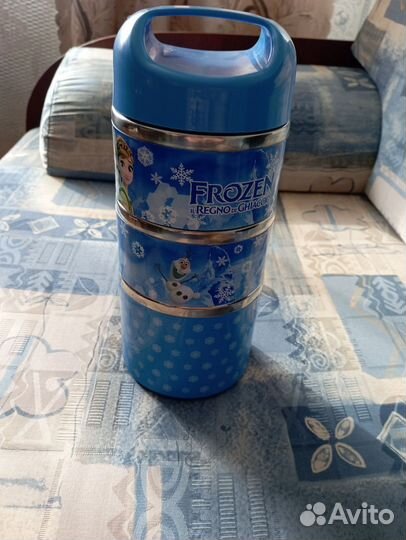 Термос с контейнерами для еды,детский