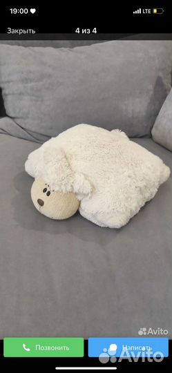 Мягкая игрушка овечка