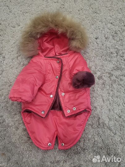 Зимняя куртка для собак