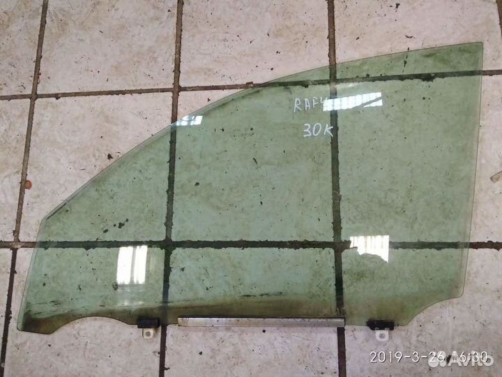 Стекло двери передней левой toyota RAF4 30 кузов