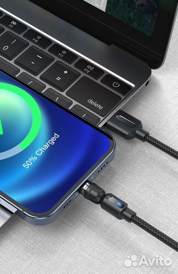 Магнитная зарядка micro. 0,5 м. Новая