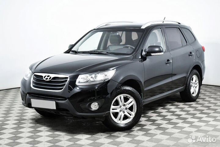 Hyundai Santa Fe 2.2 AT, 2011, 152 000 км