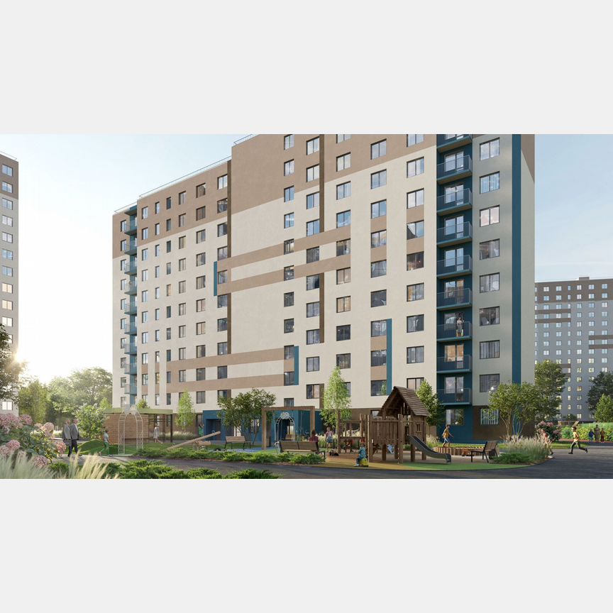 Квартира-студия, 23,4 м², 10/16 эт.