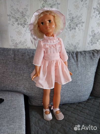 Кукла СССР Наташа Днепр Нина Пеляне платье обувь