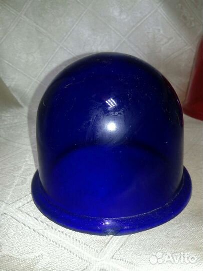 Стекла от милицейских мигалок. СССР