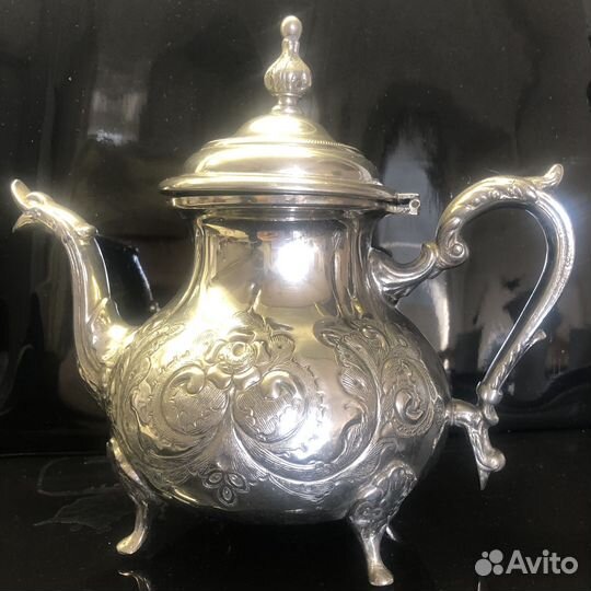 Чайник заварочный металлический бу