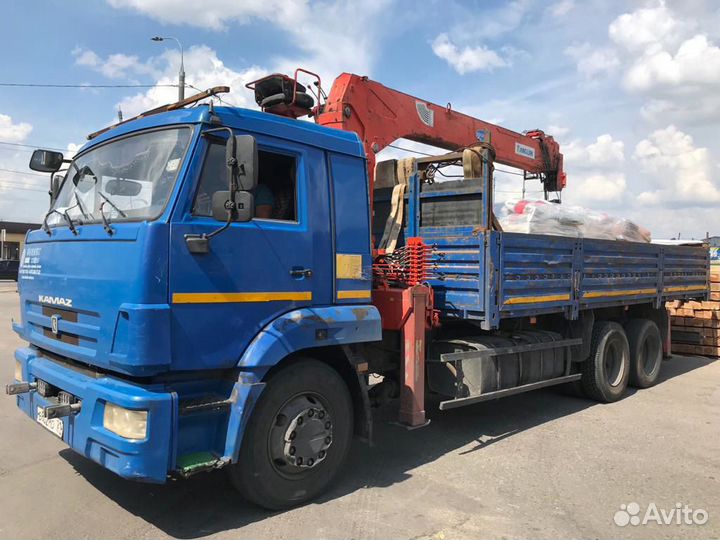 Услуги манипулятора Камаз 65117