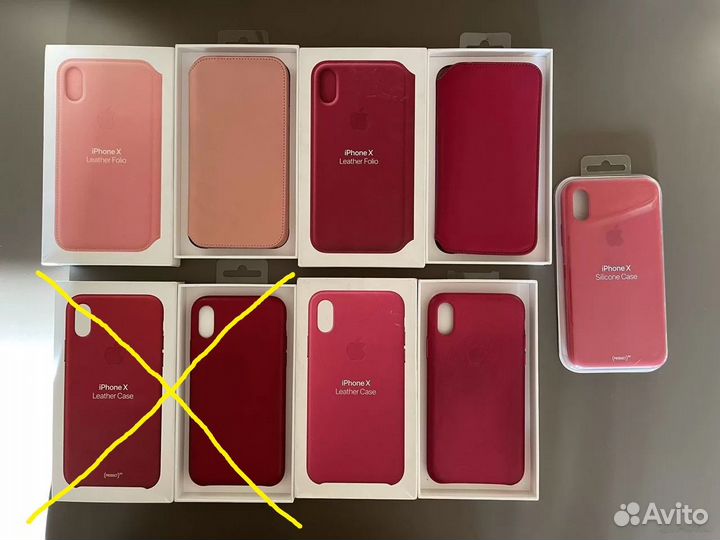 Чехлы Apple для iPhone X