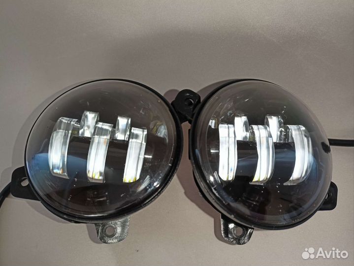 LED птф LADA kalina granta largus два режима