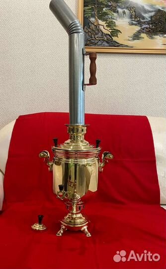 Самовар 5 литров на дровах