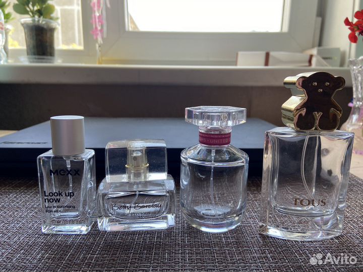 Пустые флаконы от духов