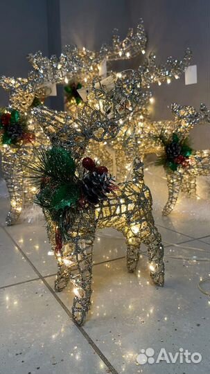 Новогодний олень