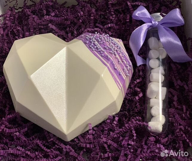 Шоколадное сердце на 14 февраля