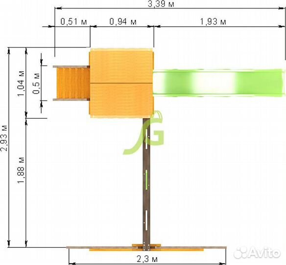 Детская площадка Игруня1 IgraGrad. Мы в Волгограде