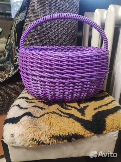 Корзинка из ротанга