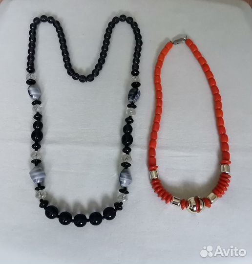 Бусы Чехословакия, винтаж