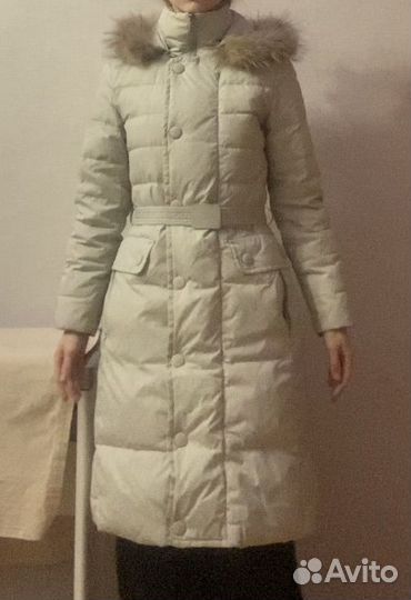 Пуховик женский длинный 42