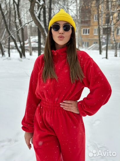 Комбинезон женский теплый