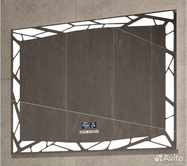 Зеркало 100*70 (со сколом)