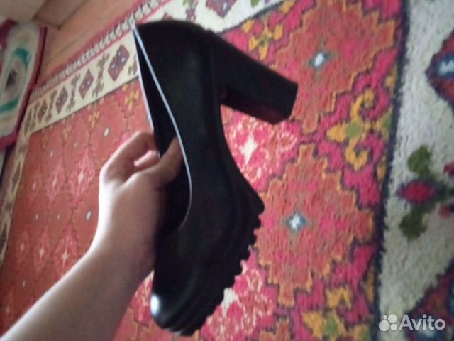 Туфли женские, 36 размер, новые цвет черные