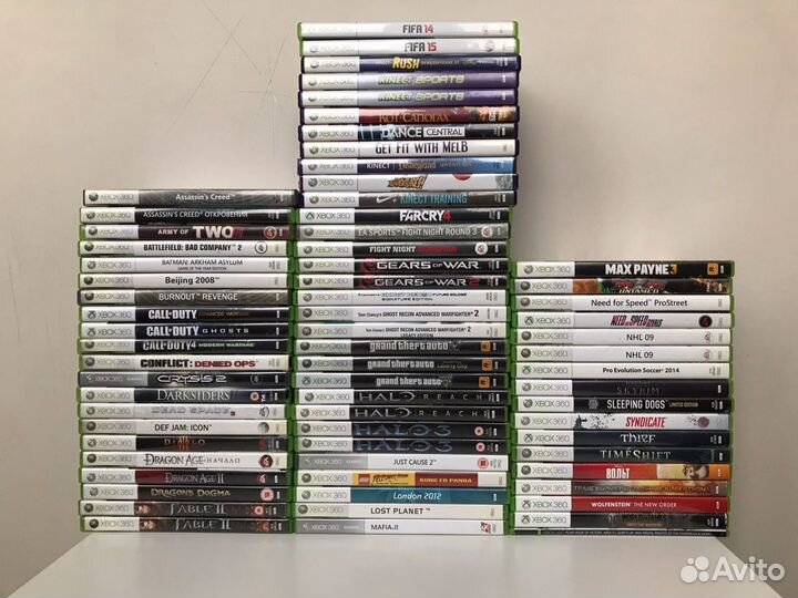 Лицензионные игры на Xbox 360
