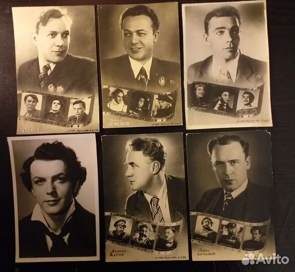 Фотографии советских артистов РСФСР