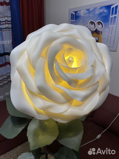 Светильник напольный цветы