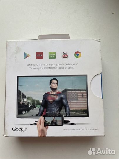 Медиаплеер Google Сhromecast