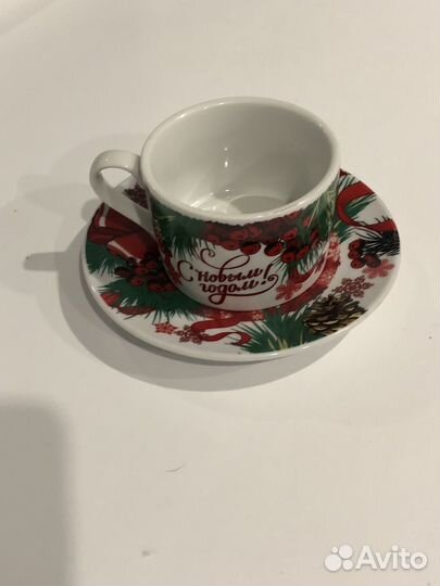 Чашка с блюдцем