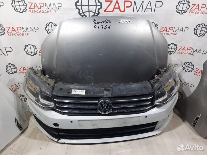 Бампер передний крыло фара капот Volkswagen Polo