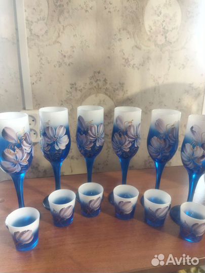 Подарочный набор фужеры и стаканы