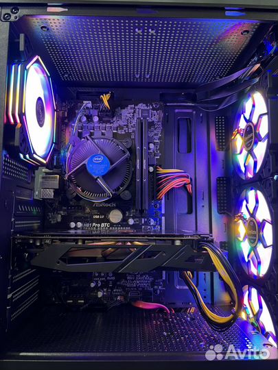 Игровой Компьютер Intel i5-4460/RX570 4Gb/8Gb/SSD