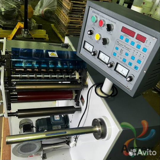 Станок продольной резки узкорулонный (бобинорезка)