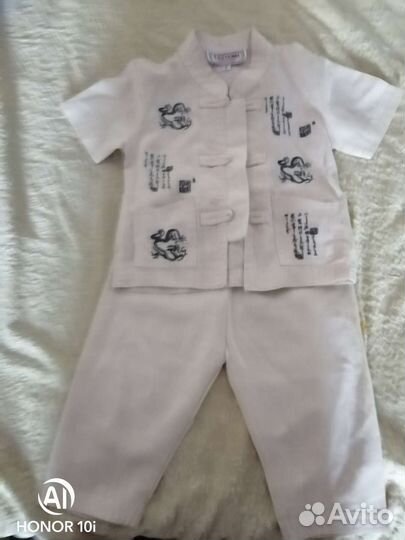 Летний костюм для мальчика