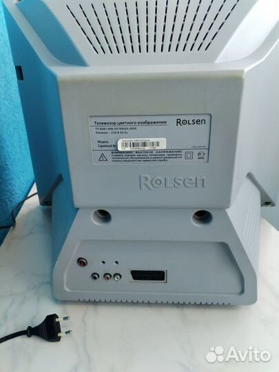 Телевизор rolsen с DVD проигрывателем