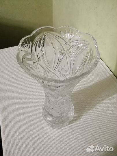 Ваза хрустальная СССР