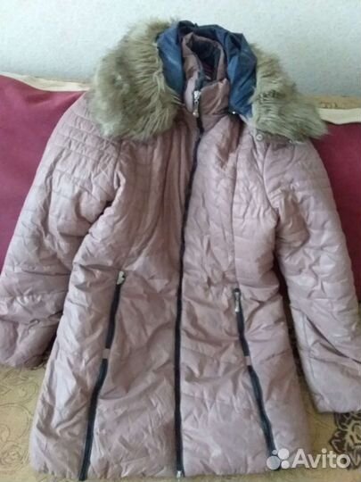 Пуховик женский Б/ у